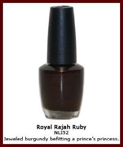 OPI India Collection Royal Lacquer