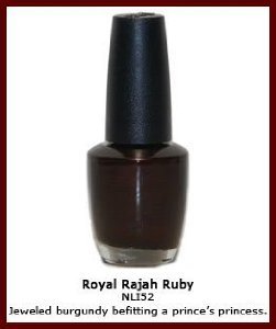OPI Royal Rajah Ruby